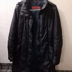3/4 Black burberry jacket